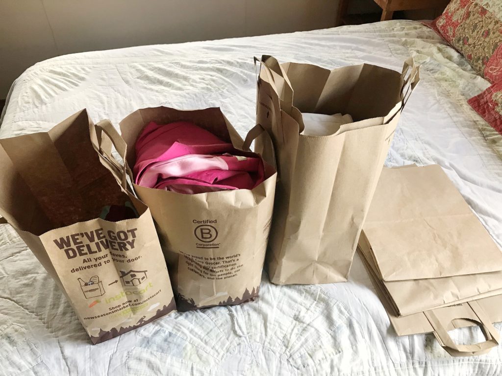 Guest Room Ideas - Donation Bags