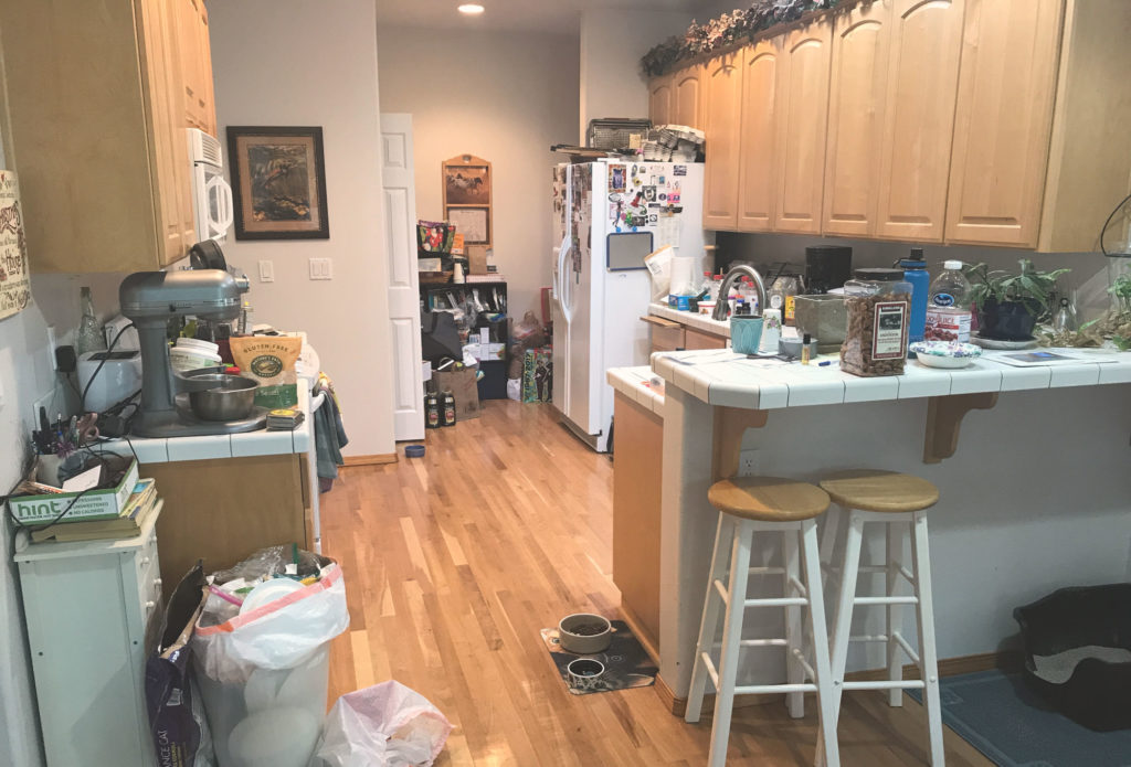  Cluttered Kitchen