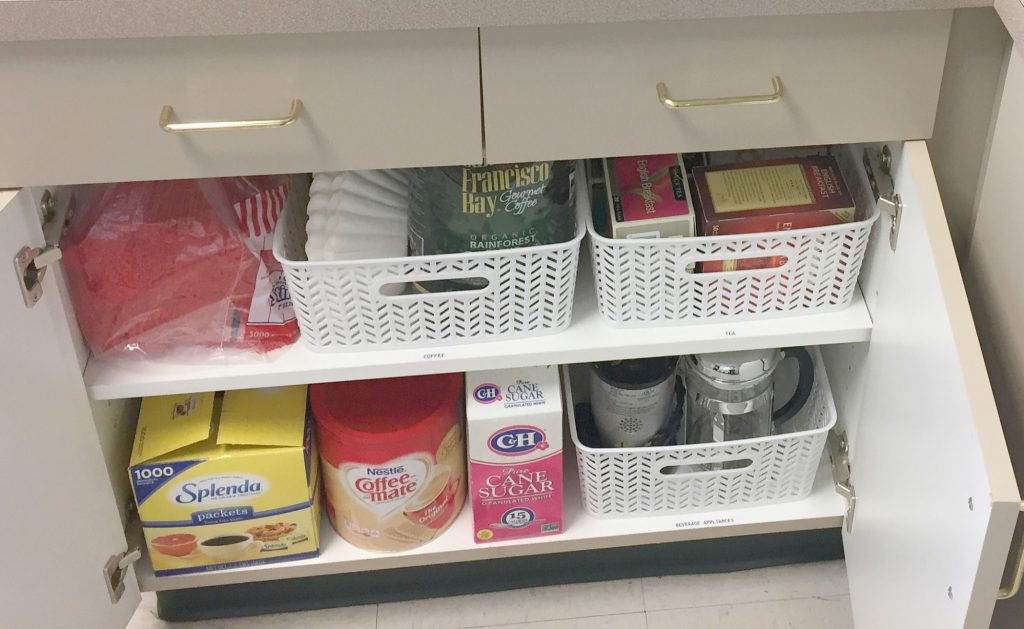 How to Label - Shelves in Common Use Area