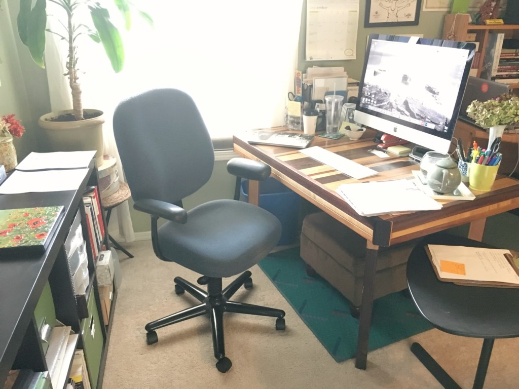 Old desk chair