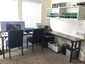 Office organization tips - the finished product